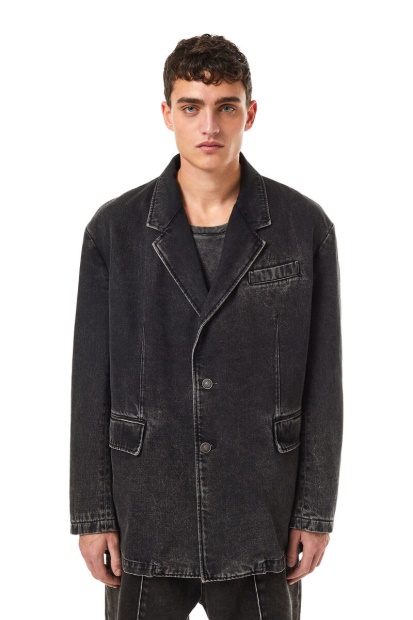 Diesel UK D-Blaz Single Breasted Blazer Black/Dark Grey