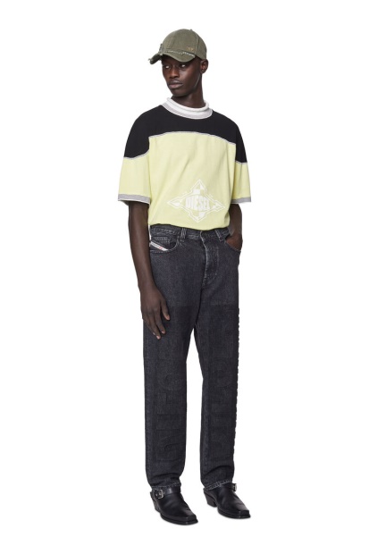 Black/Dark Grey 2010 007C5 Straight Jeans Diesel UK