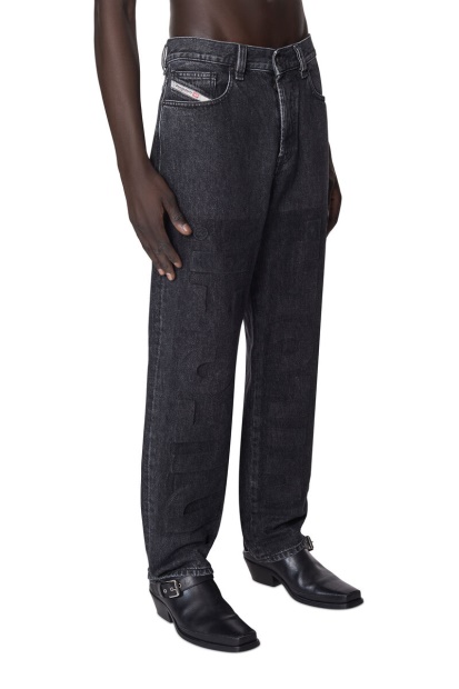 Black/Dark Grey 2010 007C5 Straight Jeans Diesel UK