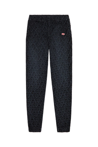 Diesel UK D-Lab Track Denim 068Aw Tapered Black/Dark Grey