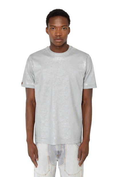 Diesel UK T-Just-Raw Grey