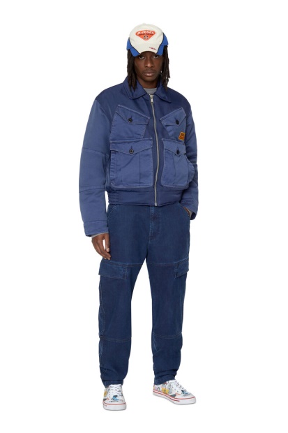 Diesel UK S-Athos Mid Multicolor/White