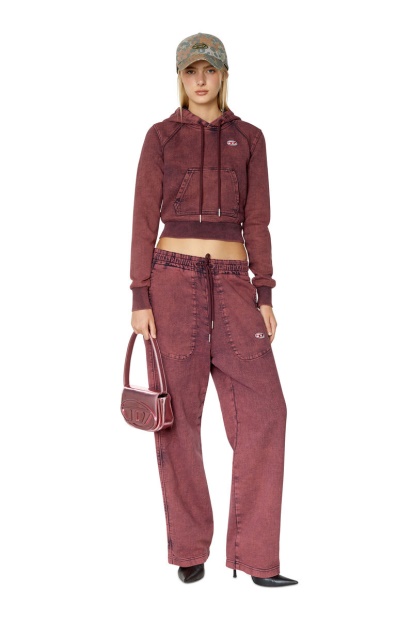 Diesel UK D-Martians Track Denim 09E32 Straight Red