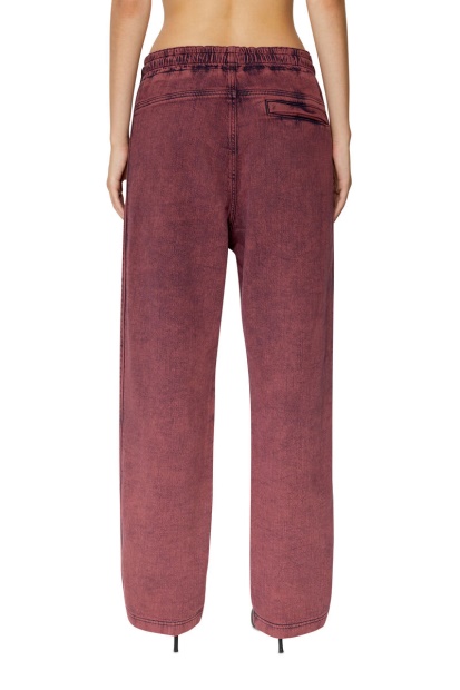 Diesel UK D-Martians Track Denim 09E32 Straight Red