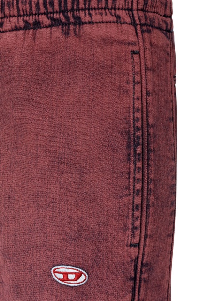 Diesel UK D-Martians Track Denim 09E32 Straight Red