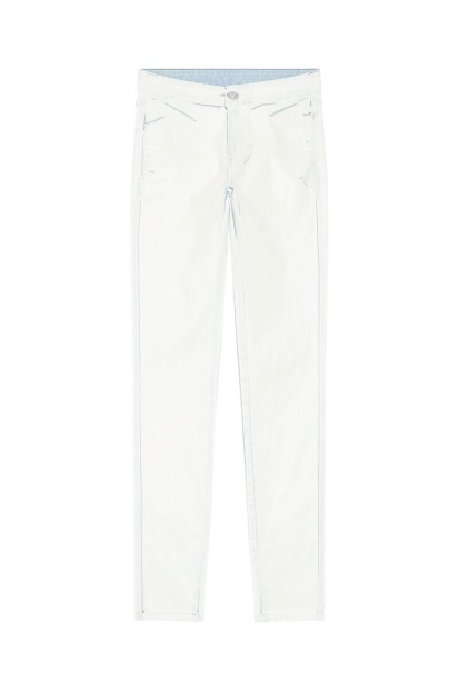 D-Tail Track Denim 068Bu Skinny Diesel UK In White