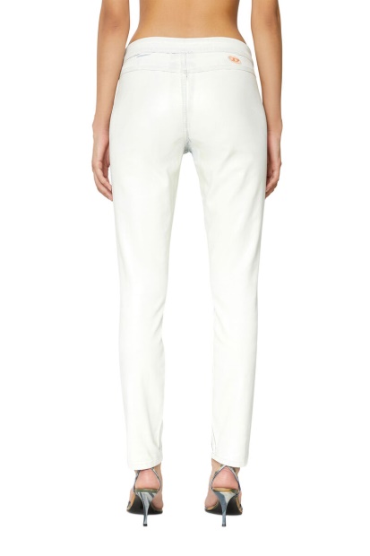 D-Tail Track Denim 068Bu Skinny Diesel UK White