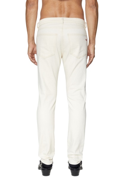 Diesel UK 2019 D-Strukt 09B94 Slim Jeans In White