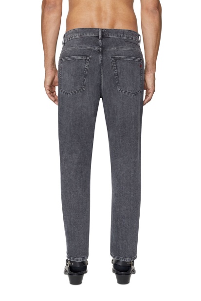 Diesel UK 2005 D-Fining 09C47 Tapered Jeans In Black/Dark Grey