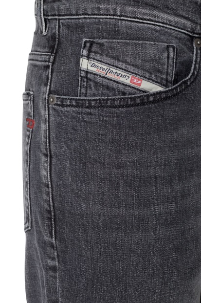 Diesel UK 2005 D-Fining 09C47 Tapered Jeans In Black/Dark Grey