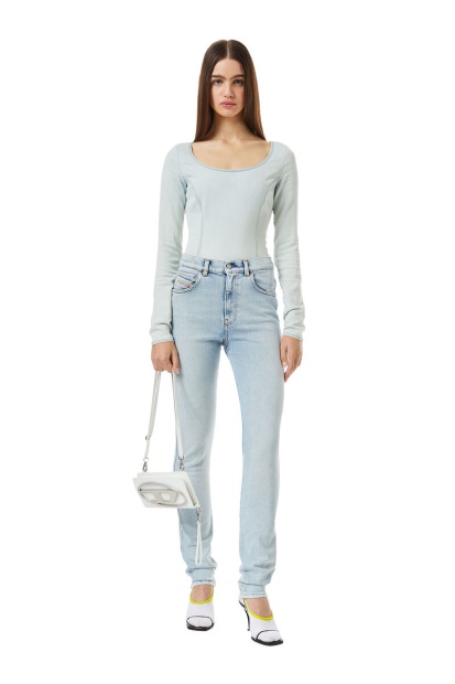 Diesel UK 1994 09C07 Straight Jeans Light Blue