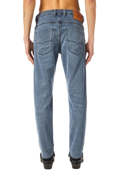 Diesel UK Krooley Joggjeans 069Zy Tapered Medium Blue