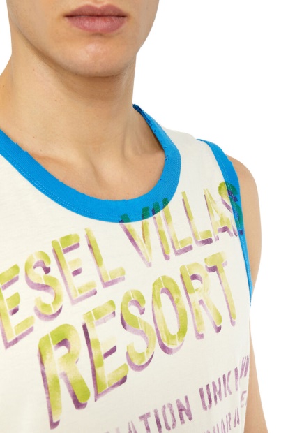 Diesel UK T-Hoppy White