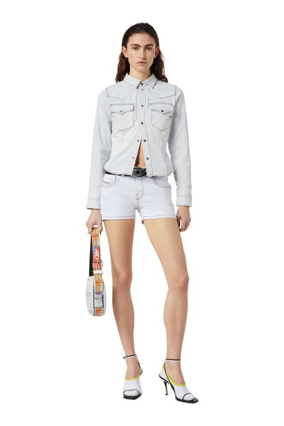 Light Blue Diesel UK De-Rin Western Shirt