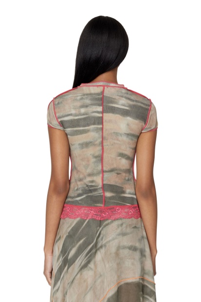 Beige/Green T-Tine Diesel UK