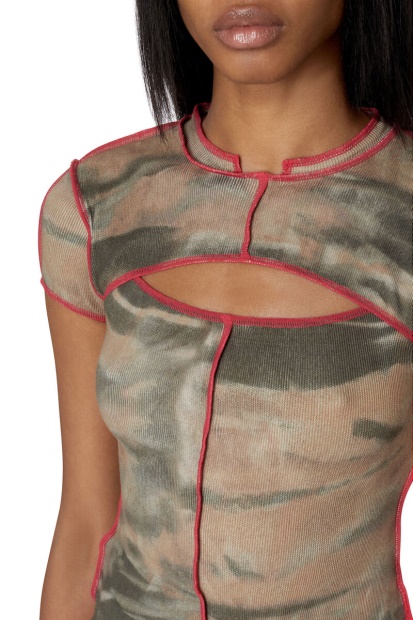 Diesel UK T-Tine Beige/Green