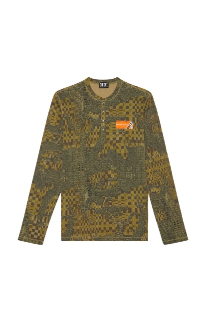 Diesel UK T-Juser-G1 In Military Green