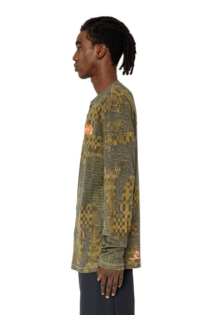 Diesel UK T-Juser-G1 In Military Green