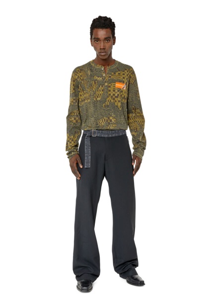 Diesel UK T-Juser-G1 Military Green