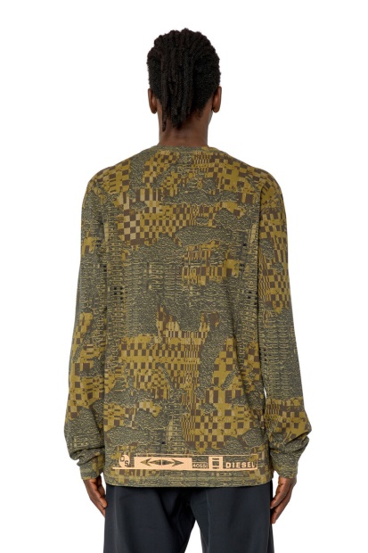 Diesel UK T-Juser-G1 Military Green