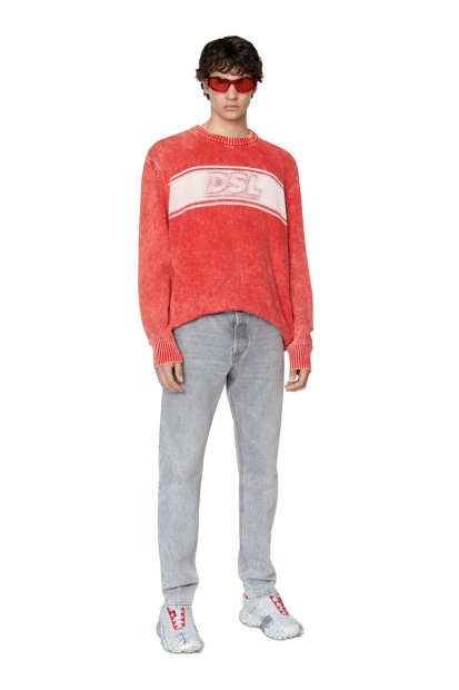 Light Grey 1995 007D4 Straight Jeans Diesel UK