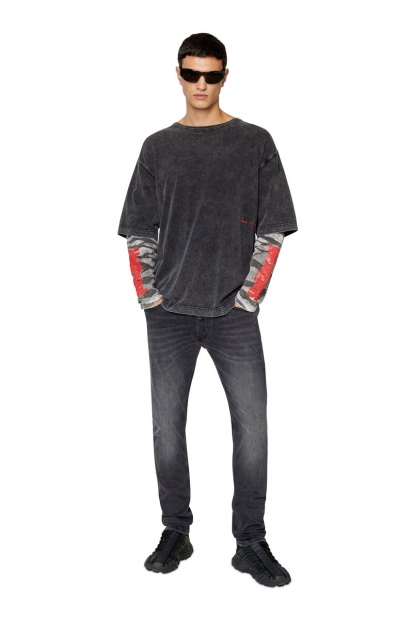 Black/Grey Diesel UK T-Schul