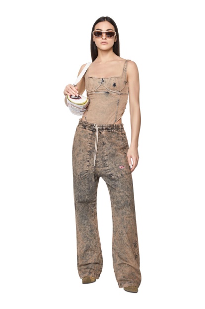 Face Powder D-Gellert Fs Track Denim Bodysuit Diesel UK