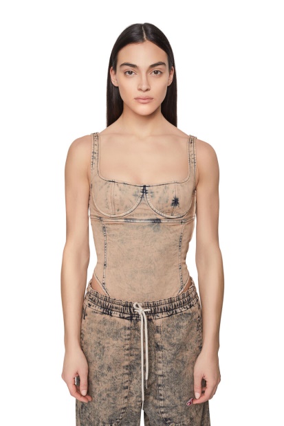 Face Powder D-Gellert Fs Track Denim Bodysuit Diesel UK