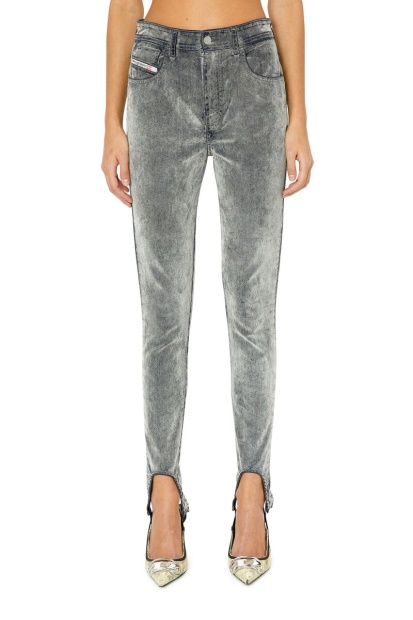 Grey Diesel UK Slandy Joggjeans 068Cf Super Skinny