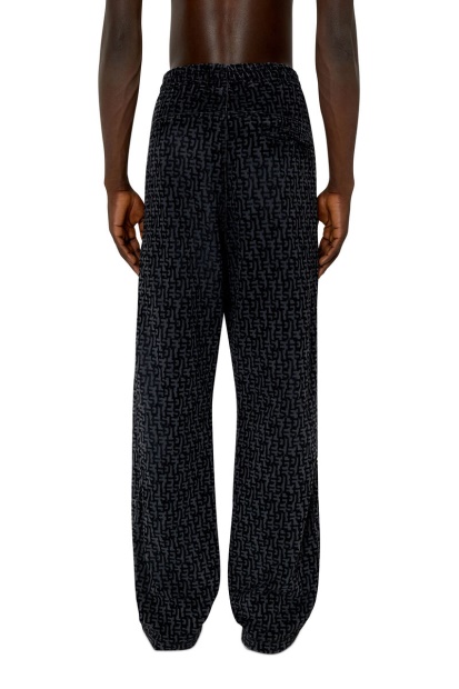 Black/Dark Grey D-Martians Track Denim 068Aw Straight Diesel UK