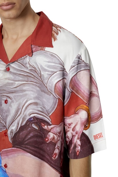 Diesel UK Pr-S-Mec-P1 In Brown/Blue