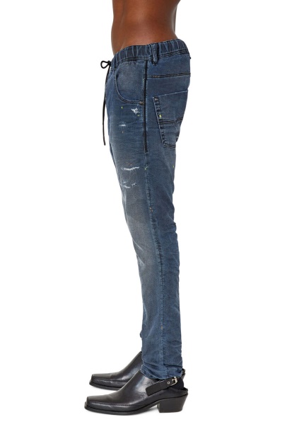 Diesel UK Krooley Joggjeans 069Qh Tapered Dark Blue