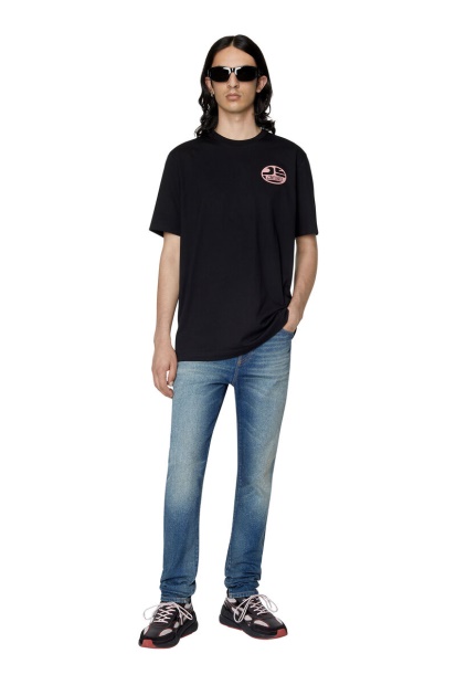 Medium Blue Diesel UK 1983 09D82 Skinny Jeans