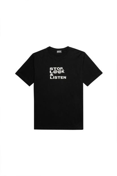 Black T-Just-B54 Diesel UK