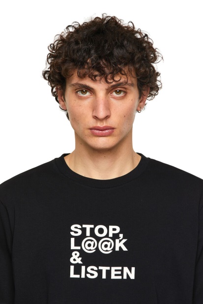 Black T-Just-B54 Diesel UK