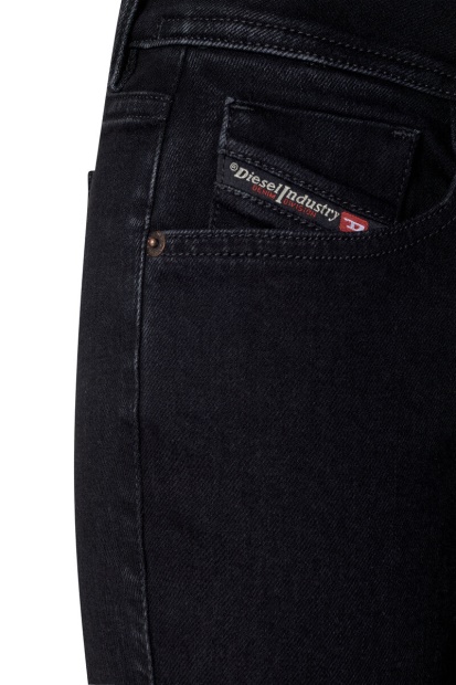 1969 D-Ebbey Z9C25 Bootcut And Flare Jeans Diesel UK Black/Dark Grey
