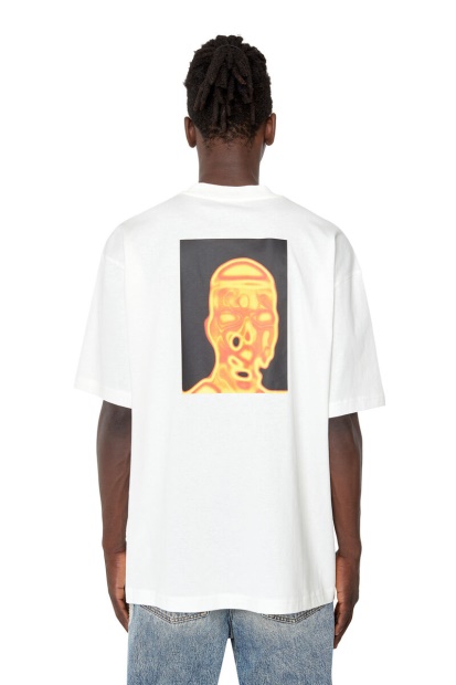 Diesel UK T-Wash-E5 White