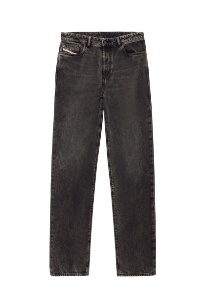 1955 09B87 Straight Jeans Diesel UK Black/Dark Grey