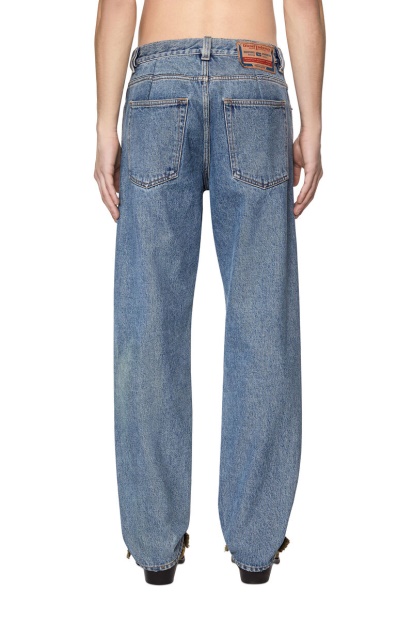 Light Blue 2010 007B9 Straight Jeans Diesel UK