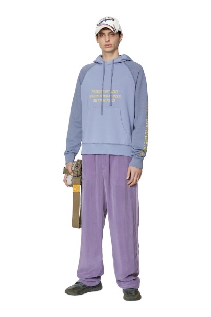 Diesel UK S-Girlan-Hood In Light Blue