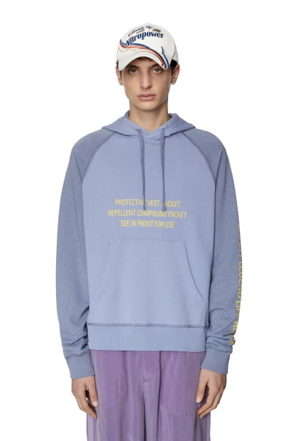 Diesel UK S-Girlan-Hood Light Blue