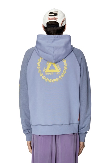 Diesel UK S-Girlan-Hood Light Blue