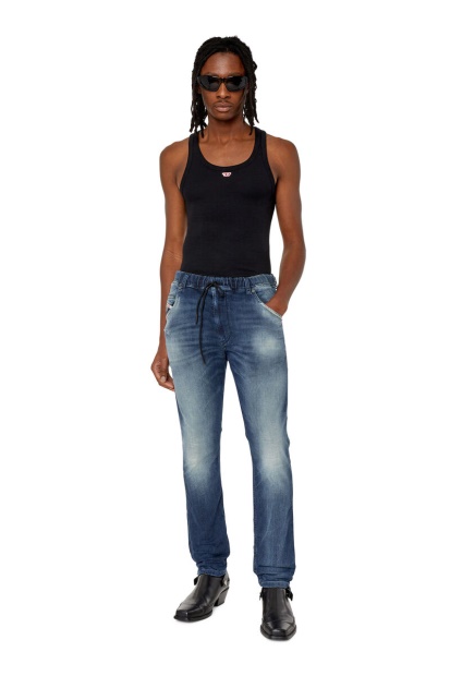 Krooley Joggjeans 068Ck Tapered Diesel UK Dark Blue