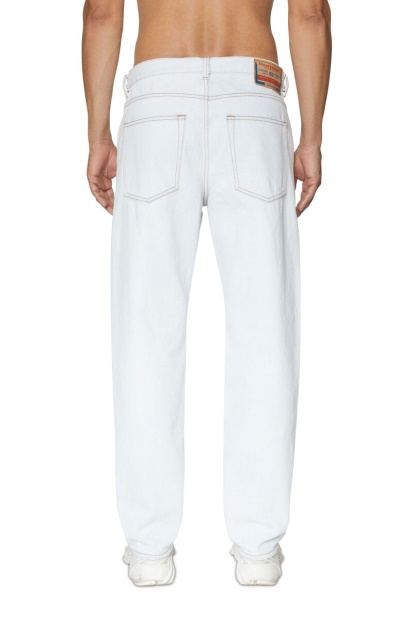 Diesel UK 2010 0079Z Straight Jeans Light Blue