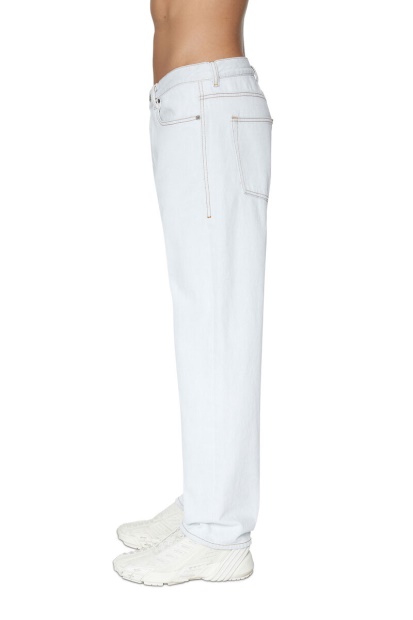 Diesel UK 2010 0079Z Straight Jeans Light Blue