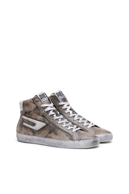 S-Leroji Mid X Diesel UK Brown/White