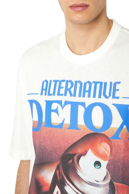 Diesel UK T-Wash-G5 White