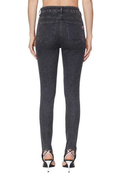 Black/Dark Grey Slandy Joggjeans 069Zm Super Skinny Diesel UK