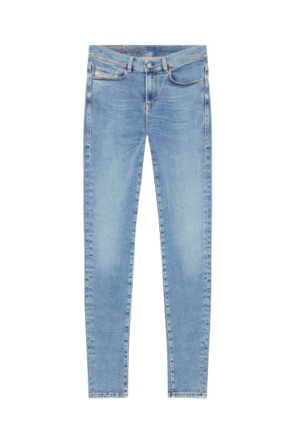 Medium Blue 1983 09C01 Skinny Jeans Diesel UK