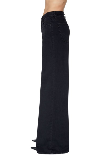 Diesel UK Black/Dark Grey 1978 Z09Rl Bootcut And Flare Jeans